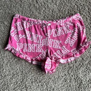 PINK PJ shorts